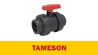 PVC Ball Valve  Tameson [upl. by Airan]