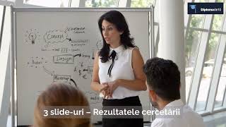 Ce trebuie să conțină prezentarea PowerPoint pentru Licență Disertație sau Doctorat [upl. by Htnamas]