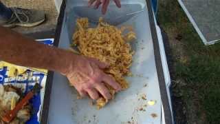 Beekeepers Beeswax Cheap Effective Solar Wax Melter By Beekeeper Tim Durham WallsBeeMan in MS [upl. by Akeret73]