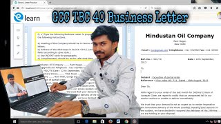 GCC TBC 40 WPM Business Letter Formatting For Computer Typing [upl. by Bittencourt]