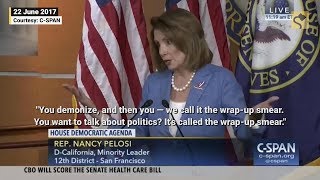 Did Nancy Pelosi Admit Democrats Use a Tactic Called the ‘WrapUp Smear’ [upl. by Lorita]