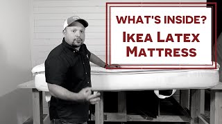 The Anatomy of a Mattress Ikea Latex Mattress [upl. by Ajnat]