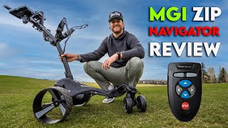 MGI Zip Navigator Electric Golf Cart Review 2022 [upl. by Hamner]