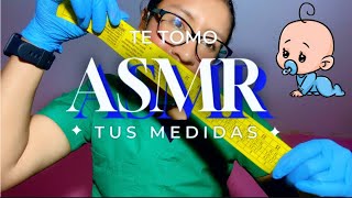 ASMR Roleplay Médico TE TOMO TUS MEDIDAS 📏 Test para bebés APGAR y CAPURRO 👶🏻🍼 [upl. by Oiluig]