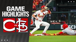 Reds vs Cardinals Game Highlights 91124  MLB Highlights [upl. by Dene581]