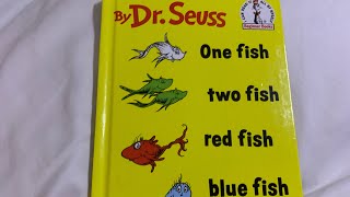 Dr Seuss One Fish Two Fish Red Fish Blue Fish  ReadAloudBedtimestoriesforkidsInteractiveBooks [upl. by Adehsor676]