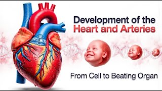 Embryology of CVS Development of the heart and arteries [upl. by Nerb714]