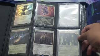 Putting all my MtG Cards in my Ultra Pro ProBinder 9Pocket  Storytime [upl. by Aekerly]