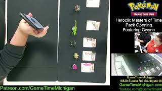 Heroclix Masters of Time Pack Opening Featuring Gwynn [upl. by Ahsats220]