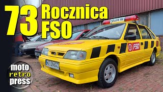 73 rocznica FSO  zlot samochodów Polonez Fiat 125p Warszawa Syrena Żuk Maluch Daewoo [upl. by Yentuoc443]