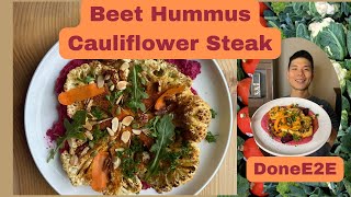 Cauliflowers amp Beet Hummus recipe [upl. by Emorej]