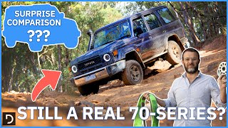 How Does The Toyota Landcruiser 76 Series Handle On And OffRoad  Drivecomau [upl. by Airpal]