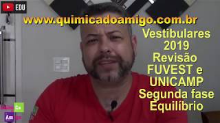 Revisão 2019  FUVEST e UNICAMP  Segunda fase  Aula 04  Equilíbrio [upl. by Latsirhc253]