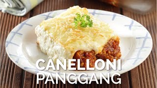 RESEP PASTA CANELLONI PANGGANG [upl. by Radferd]