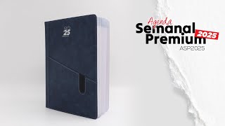 Agenda Semanal Premium 2025  ASP2025 [upl. by Ahsauqal129]