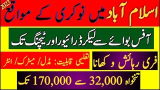 Islamabad Jobs 2024  Job Vacancy 2024  Islamabad Jobs 2023  Jobs in Islamabad [upl. by Nisse]