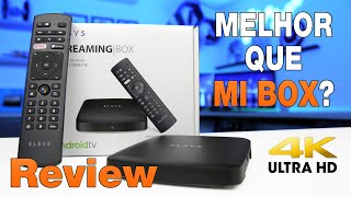 ELSYS STREAMING BOX 4K  MELHOR que a MI BOX [upl. by Teuton]