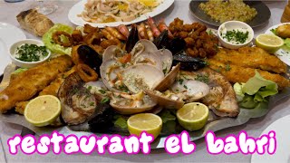 restaurant el bahri la perouse أفضل مطعم سمك في العاصمة 0661428158 [upl. by Shirlie767]