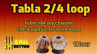 DOLAK 24 LOOP  INDIAN CLASSICAL RHYTM LOOPS  FOR PRACTICE  TABLA 24 LOOP [upl. by Zulaledairam]