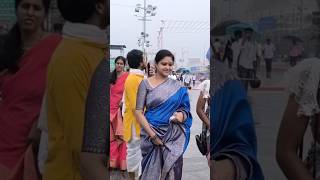 Actress Raasi With Daughter And Husband Visits Tirumala [upl. by Brina]