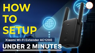 How to Setup Mi WiFi Extender AC1200 under 2 Minutes Differences between WiFi Pro and AC1200 [upl. by Hoisch942]