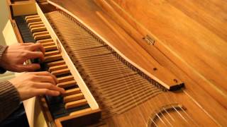 Bach Aria Goldberg Variations clavichord BWV 988 [upl. by Sidky803]