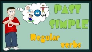 Past Simple Form  Regular verbs English Language [upl. by Haskell]