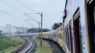 Coimbatore TO Mayiladuthurai by Jan Shatabdi express  Full Journey  INDIAN RAILWAYS [upl. by Alyel]