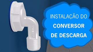 Conversor de descarga  Instalação [upl. by Nicole]