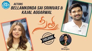 Actors Bellamkonda Sai Srinivas amp Kajal Aggarwal Exclusive Interview  Talking Movies With iDream [upl. by Eimor]