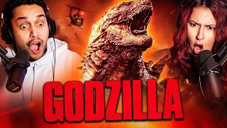 GODZILLA 2014 MOVIE REACTION  THIS WAS A BLAST  First Time Watching  Review [upl. by Anaytat599]