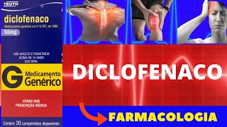 DICLOFENACO  PARA QUE SERVE COMO TOMAR COMO FUNCIONA EFEITOS COLATERAIS  FARMACOLOGIA [upl. by Nnylacissej]