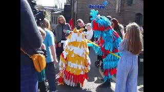 Newcastle Puppetry festival at Ouseburn on Easter Sunday [upl. by Jessamyn]