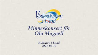 Visfestivalen i Lund hyllar Ola Magnell [upl. by Seagrave787]