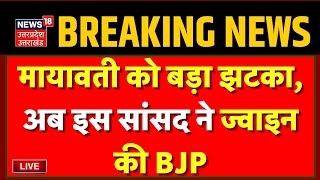 🟢Breaking News Live  Mayawati को बड़ा झटका अब इस सांसद ने ज्वाइन की BJP  Breaking News  BSP [upl. by Cardwell]