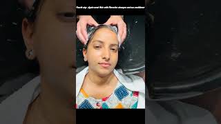 Stepwise nanoplasty hair treatment 😍trending  Nanoplasty haircare hairtransformation [upl. by Oek960]