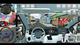 mini bus simulator Vietnam game play Android mobile game play [upl. by Nnylyram]