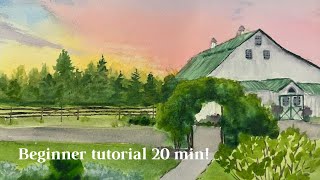 Painting Holland Spring Farm🎨🐥🐄🦆🌸 [upl. by Anny]