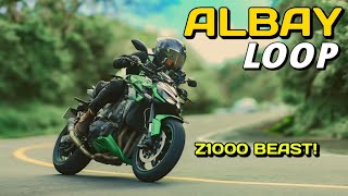 ALBAY LOOP  Z1000 BEAST  REED MOTOVLOG [upl. by Merry]