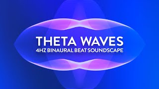 Theta Waves  4Hz Binaural Beats  Deep REM Sleep Increase Creative Flow ✦ 432Hz 8 Hours [upl. by Koloski]