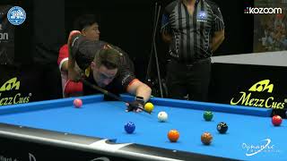 Final 8Ball Sanchez Ruiz vs Mario He  2024 Dynamic European Pool Championships [upl. by Rfinnej647]