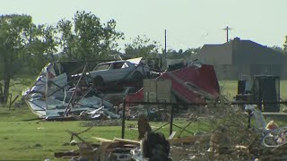 Collin County neighborhoods devastated by storms [upl. by Thoma]