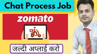 ZOMATO CHAT SUPPORT JOB [upl. by Filia38]