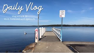 Vlog  32 Come with me to an uneventful day at work discoveing a new fave spot [upl. by Grishilde622]