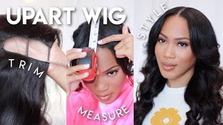 Natural Upart Wig Quickweave  Beginner Friendly Protective Style [upl. by Alyar]