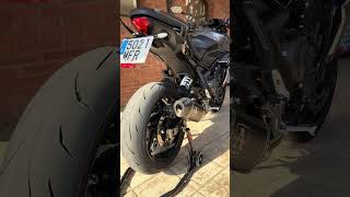 Triumph Tiger Sport Arrow Exhaust Sound modded [upl. by Aenet]