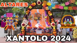 Xantolo 2024 Elaboración de Altares Dia de los Muertos SNTE  Huejutla Hidalgo [upl. by Boone702]