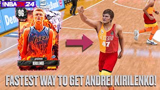 Fastest Way to Get 15 Triple Doubles For Andrei Kirilenko on NBA 2K24 MyTEAM [upl. by Tilda686]