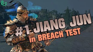 1 Jiang Jun in Breach  For Honor [upl. by Ladiv838]