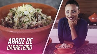 COMO FAZER ARROZ CARRETEIRO TRADICIONAL [upl. by Nortad]